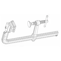 BESSEY Hochleistungszwinge KombiKlamp 300x120mm