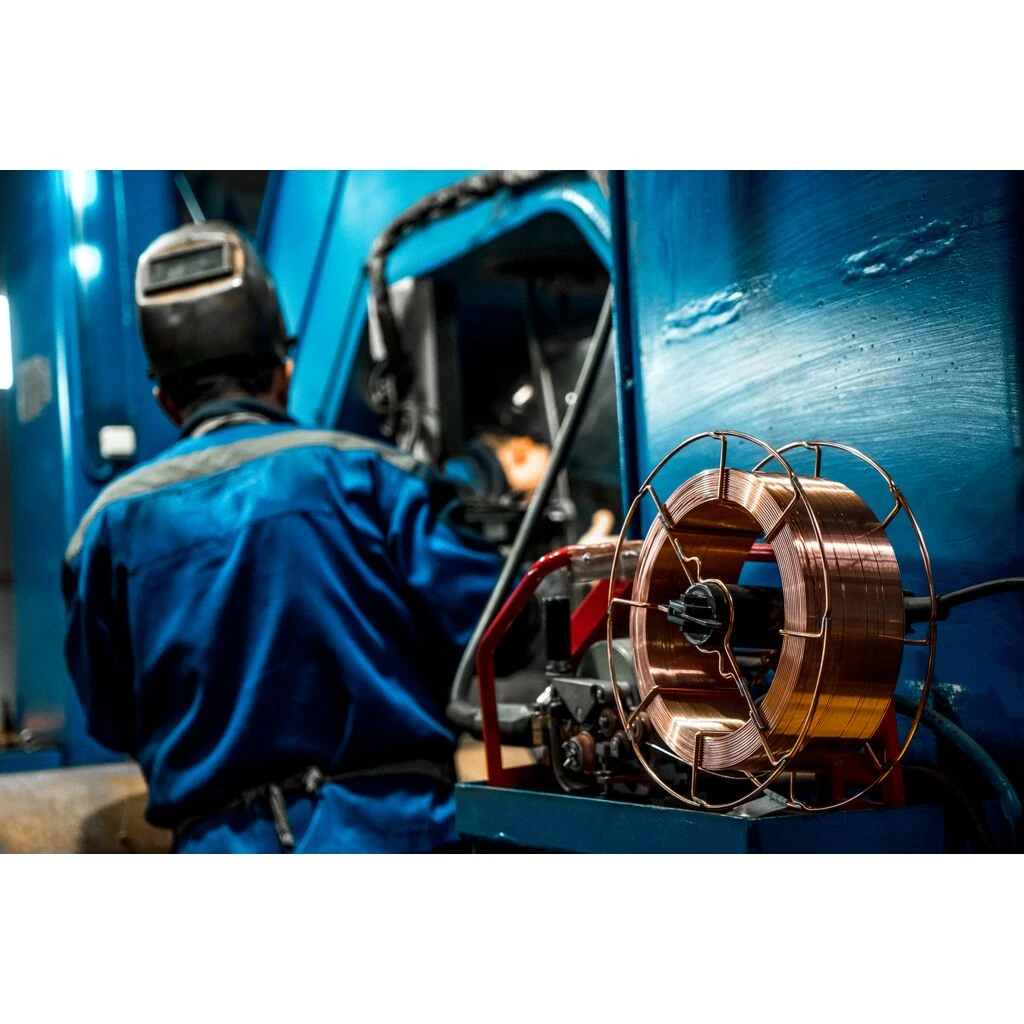 CAB-WELDING Schweißdraht SG2 G3Si1 Verkupfert, 15 Kg Spule Ø 1,2 Mm, DIN EN ISO 14341-A: G42 4 M21 3Si1 (Drahtelektrode,Schweissdraht) 7 CAB-WELDING Schweißdraht SG2 G3Si1 Verkupfert, 15 Kg Spule Ø 1,2 Mm, DIN EN ISO 14341-A: G42 4 M21 3Si1 (Drahtelektrode,Schweissdraht) – Bild 5