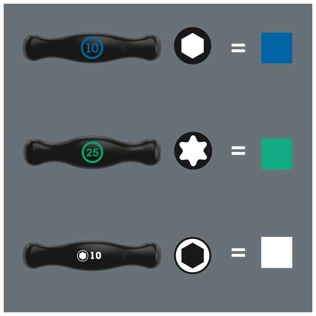 WERA T-Griff-Schraubendreher-Satz, Mit Seitenantrieb T20x100mm ,mit Seitenantrieb 13 WERA T-Griff-Schraubendreher-Satz, Mit Seitenantrieb T20x100mm ,mit Seitenantrieb – Bild 11