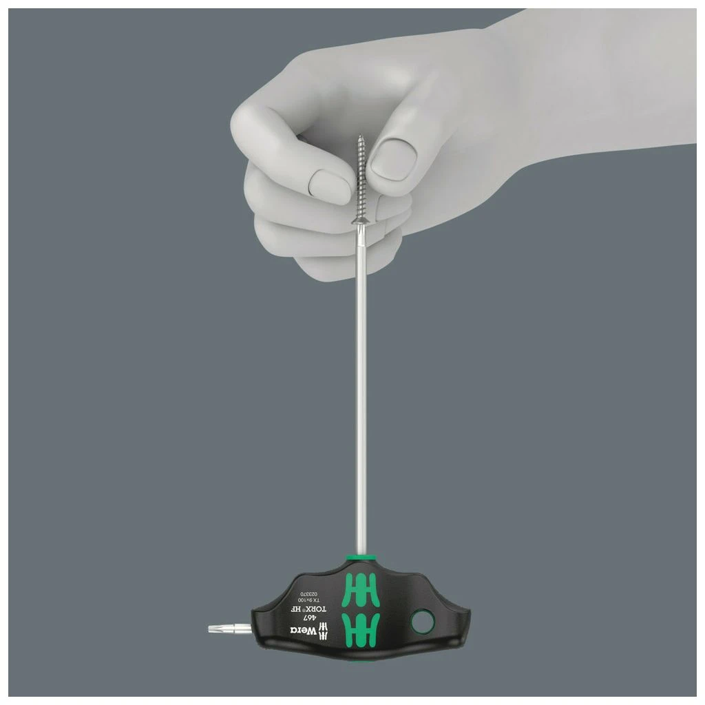 WERA T-Griff-Schraubendreher-Satz, Mit Seitenantrieb T20x100mm ,mit Seitenantrieb 9 WERA T-Griff-Schraubendreher-Satz, Mit Seitenantrieb T20x100mm ,mit Seitenantrieb – Bild 7