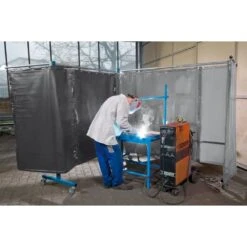 Schutzwand TransFlex 3-teilig T55 Fahrbar -Schweißgeräte Rabatt transflex hitzeschutz574d497f347f8 360818